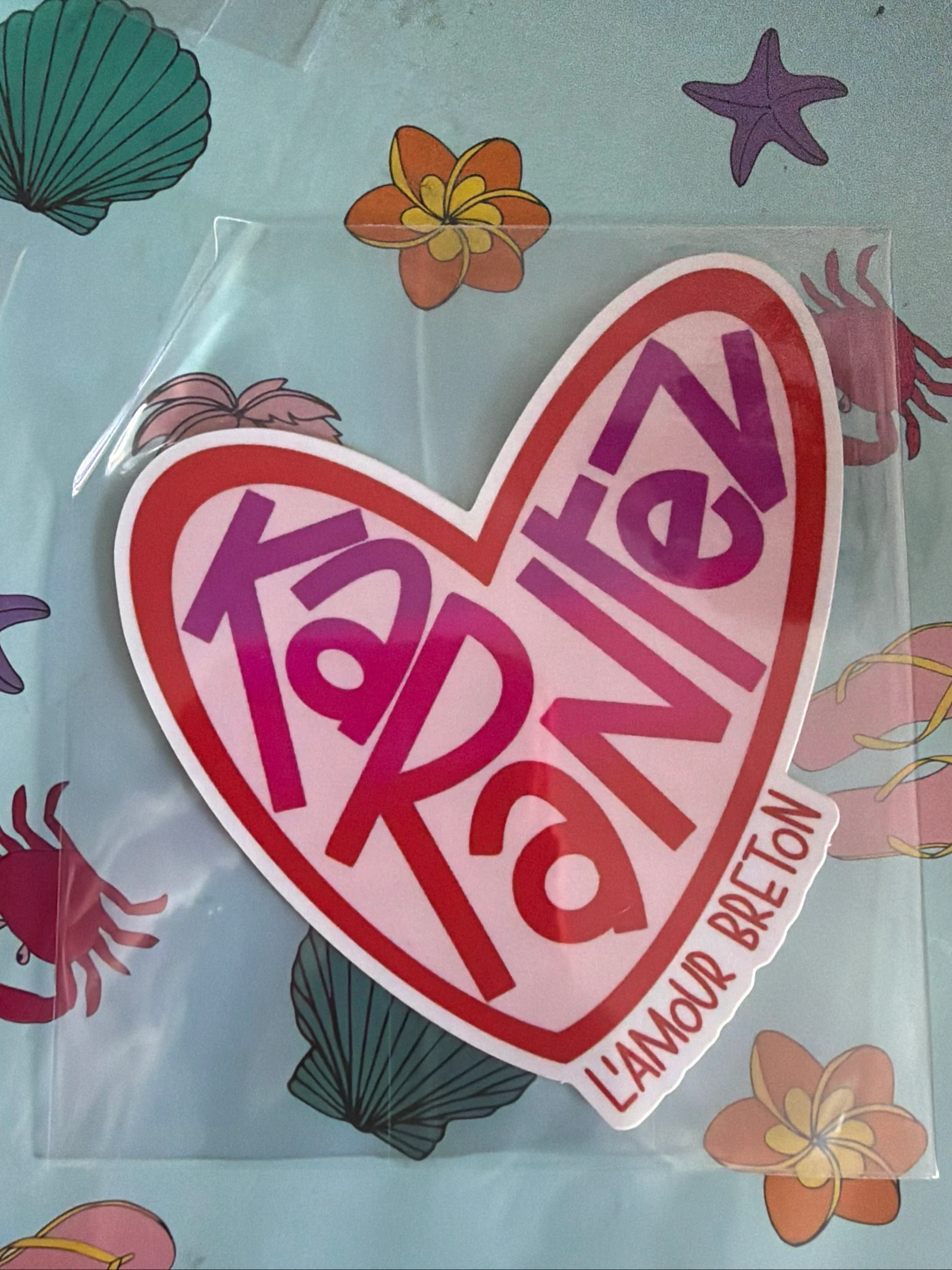 Sticker « Karantez » – L’amour breton 